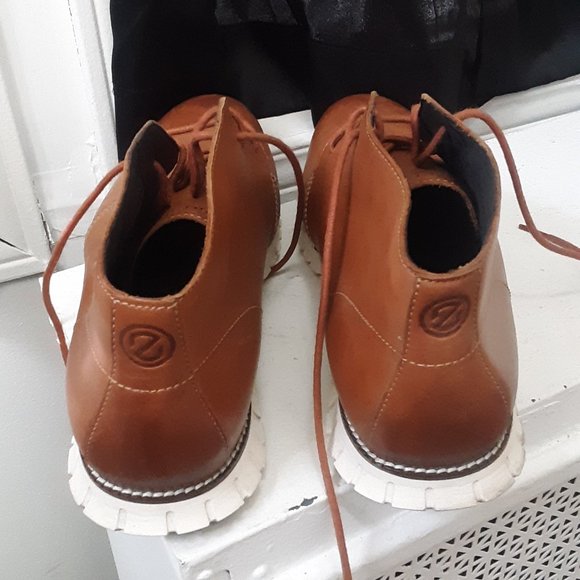 Cole Haan brown leather casual shoes 13 - Picture 4 of 6